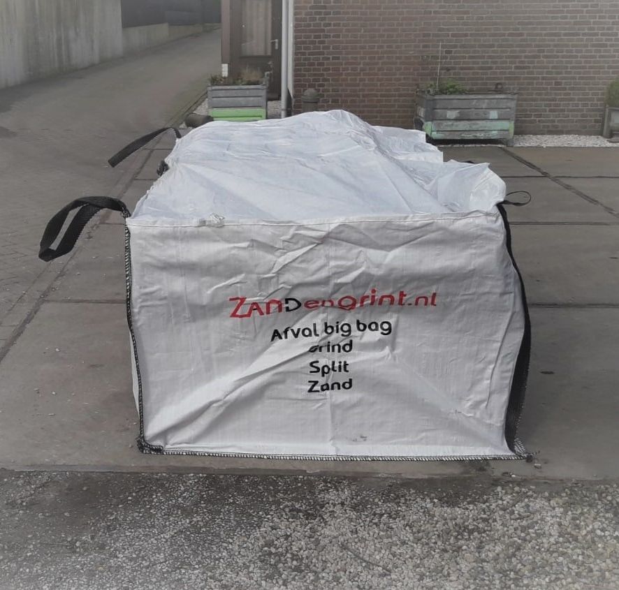 Afval big bag A en B hout