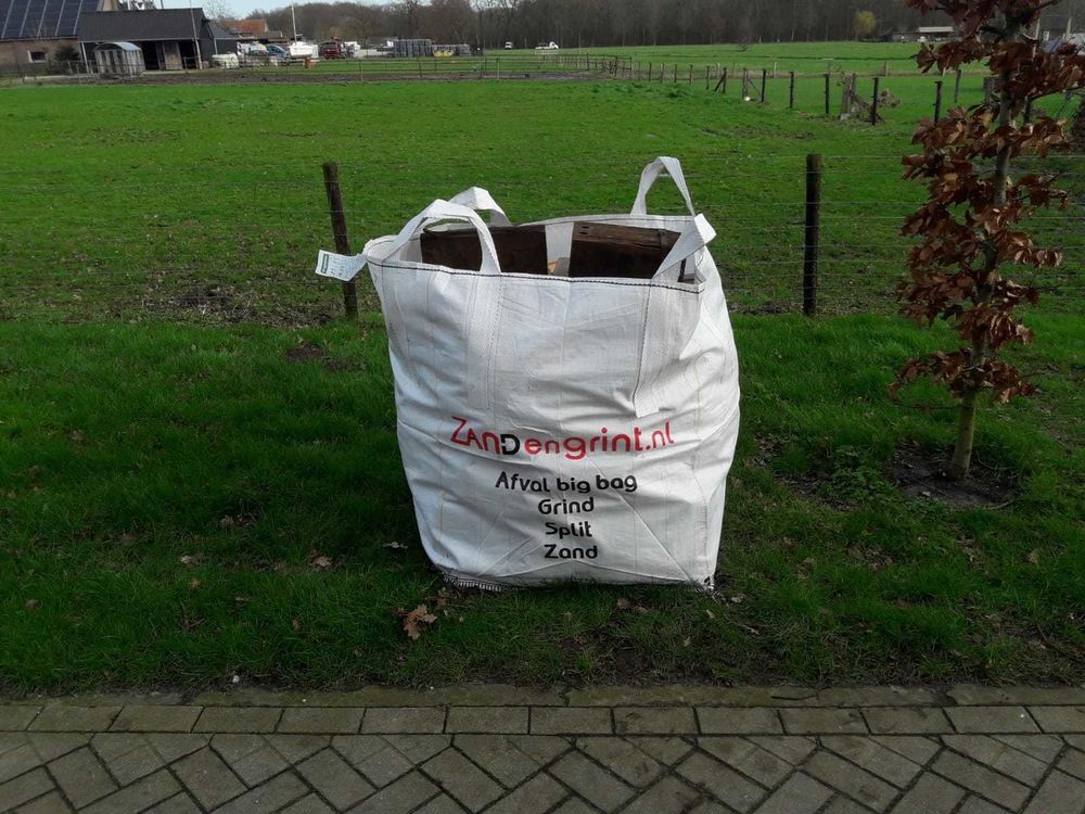 Afval big bag Chout